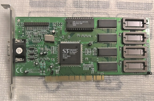 Testata scheda video s3 - scheda,