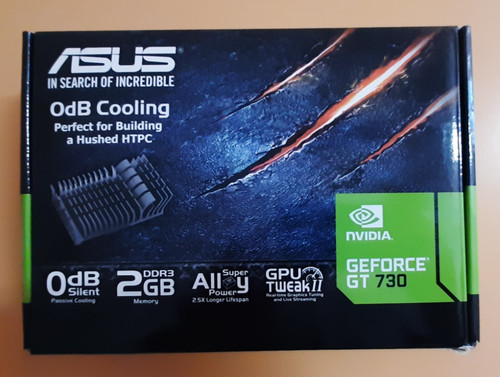 Asus nvidia geforce gt730 - asus, 2gb