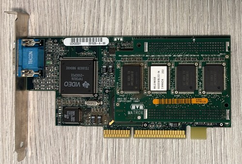 Scheda video matrox millennium - scheda,