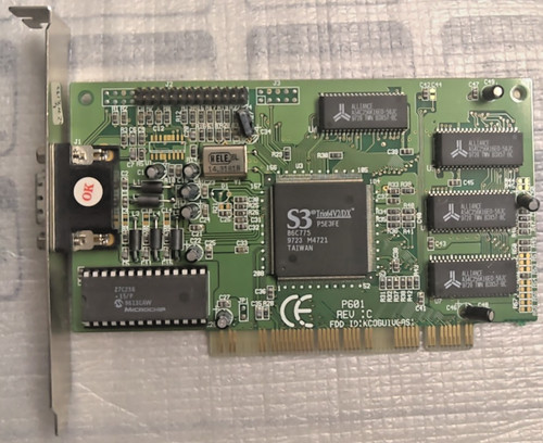 Testata scheda video s3 - video,