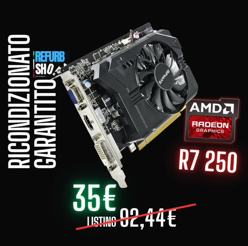 Scheda video sapphire - amd, r7